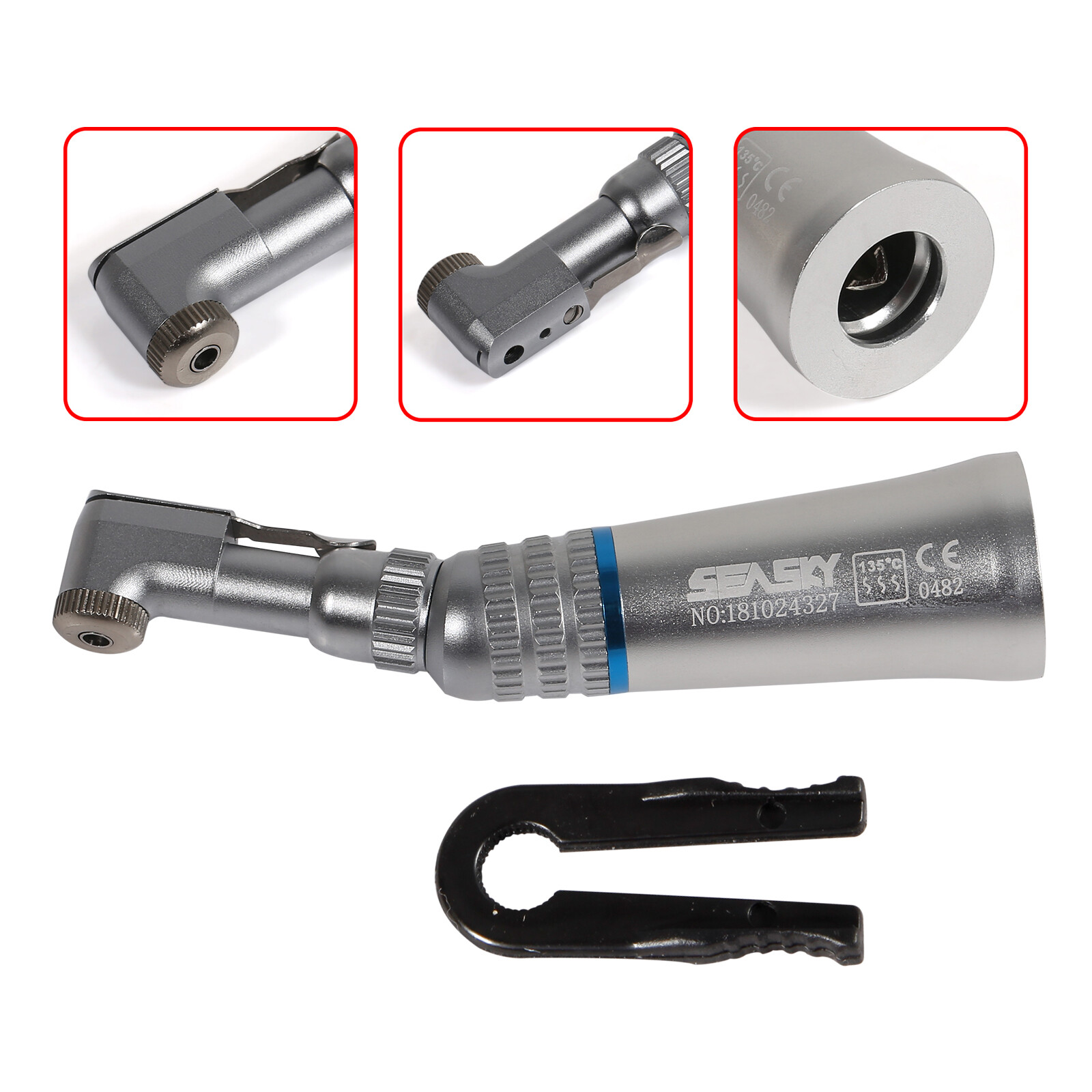 Dental Slow Low Speed Handpiece Contra Angle E-Type 1:1 NSK Style