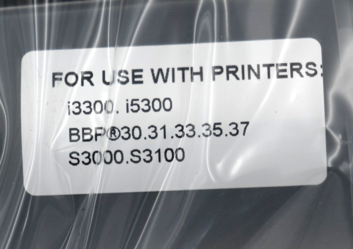 BRADY B30-R10000 LABEL PRINTER RIBBON BLACK(NOIR) 118084 110.0MMX61.0M