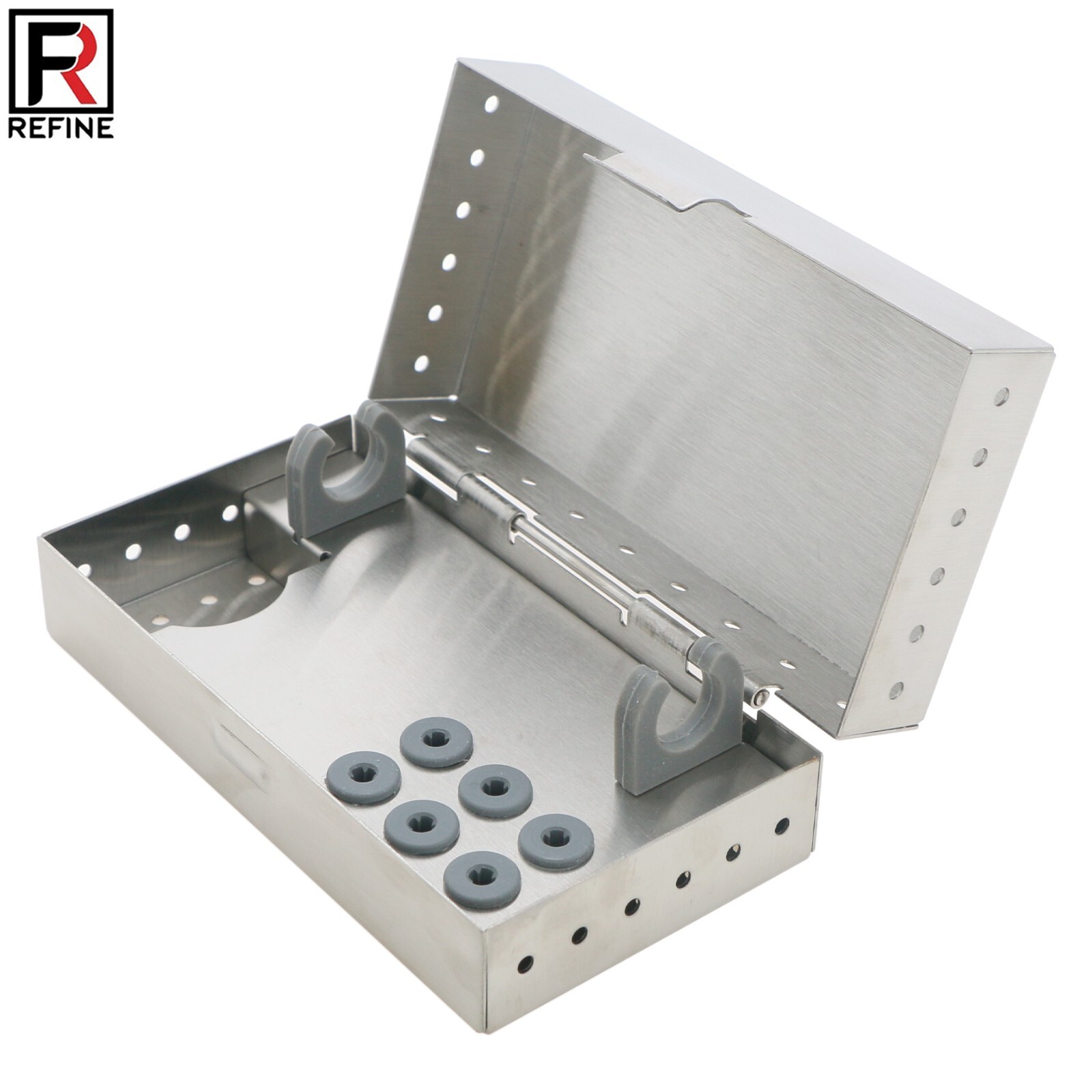 Refine Dental Metal Disinfection Box Autoclavable at 135℃ Ultrasonic Scaler