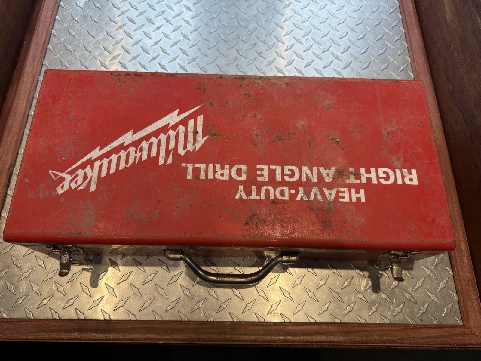 Milwaukee HEAVY DUTY 2SPEED RIGHT ANGLE DRILL USED 48-06-2871