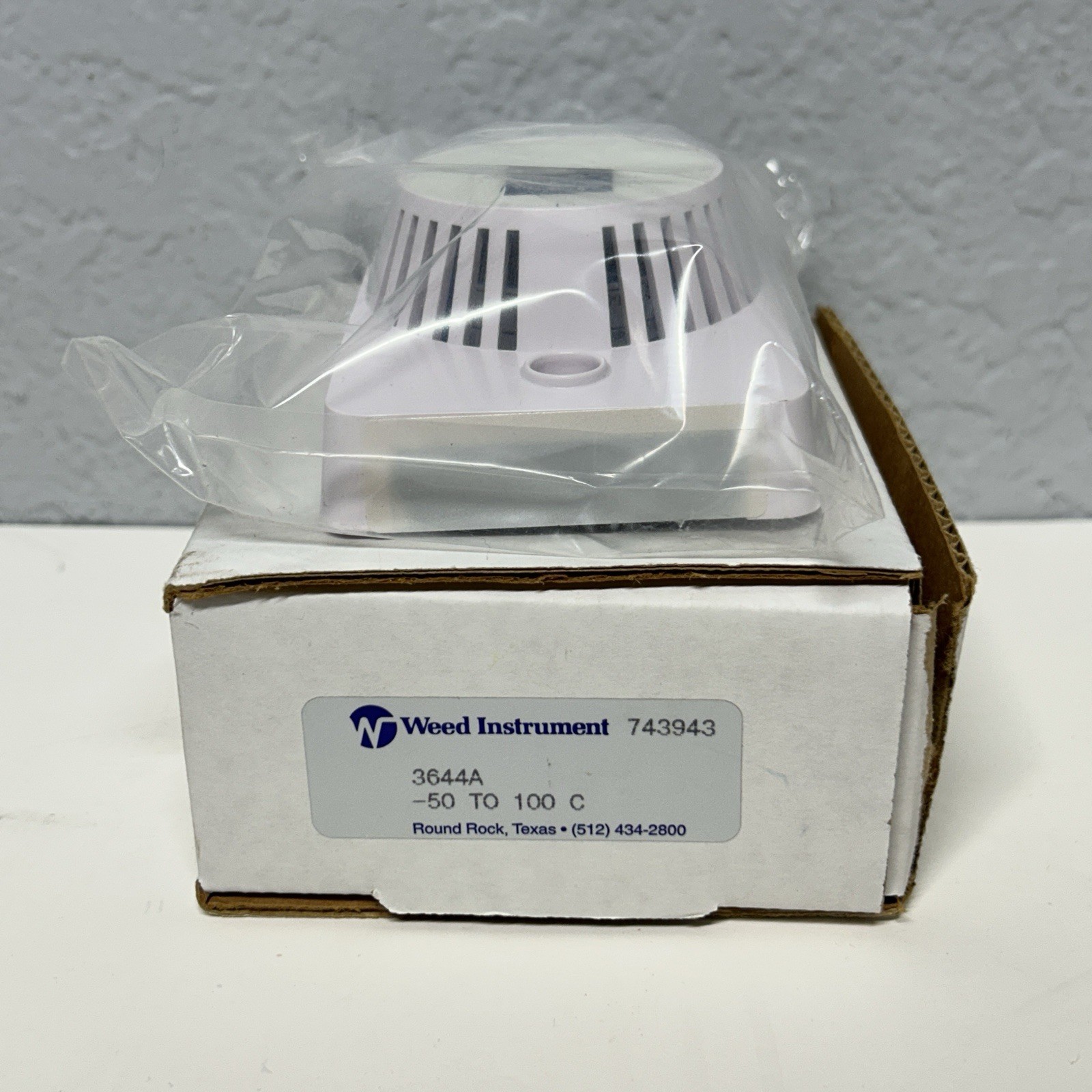 Weed Instruments 4500H Pt100 PC Programmable Temp Transmitter -50.0°C – 100.0°C