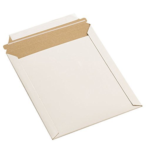 11″x13.5″ RIGID PHOTO MAILERS ENVELOPES FLAT DOCUMENT SELF SEAL 100 to 1000