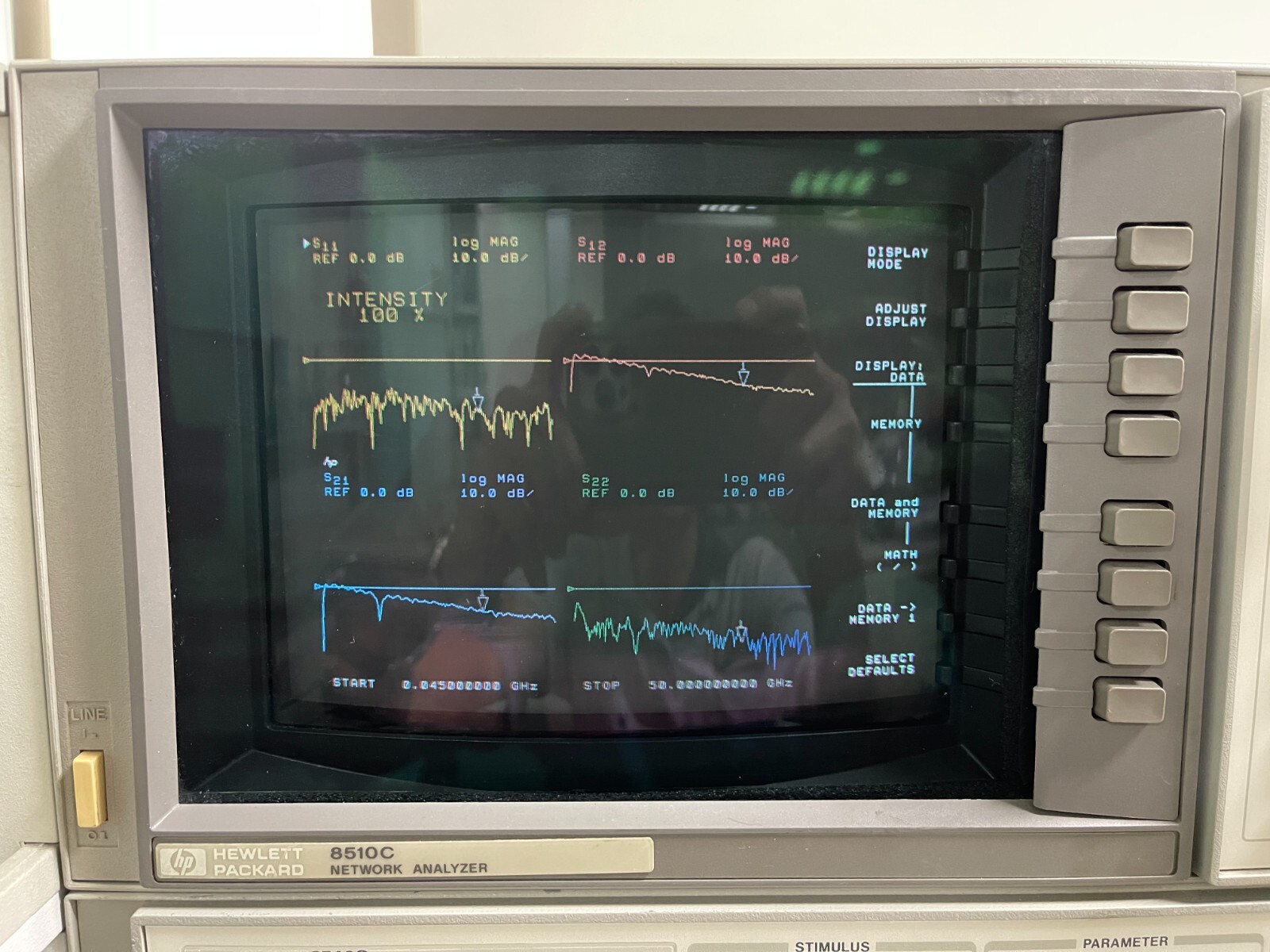 HP Agilent 8510C Display Processor for Network Analyzer System _3031A07195