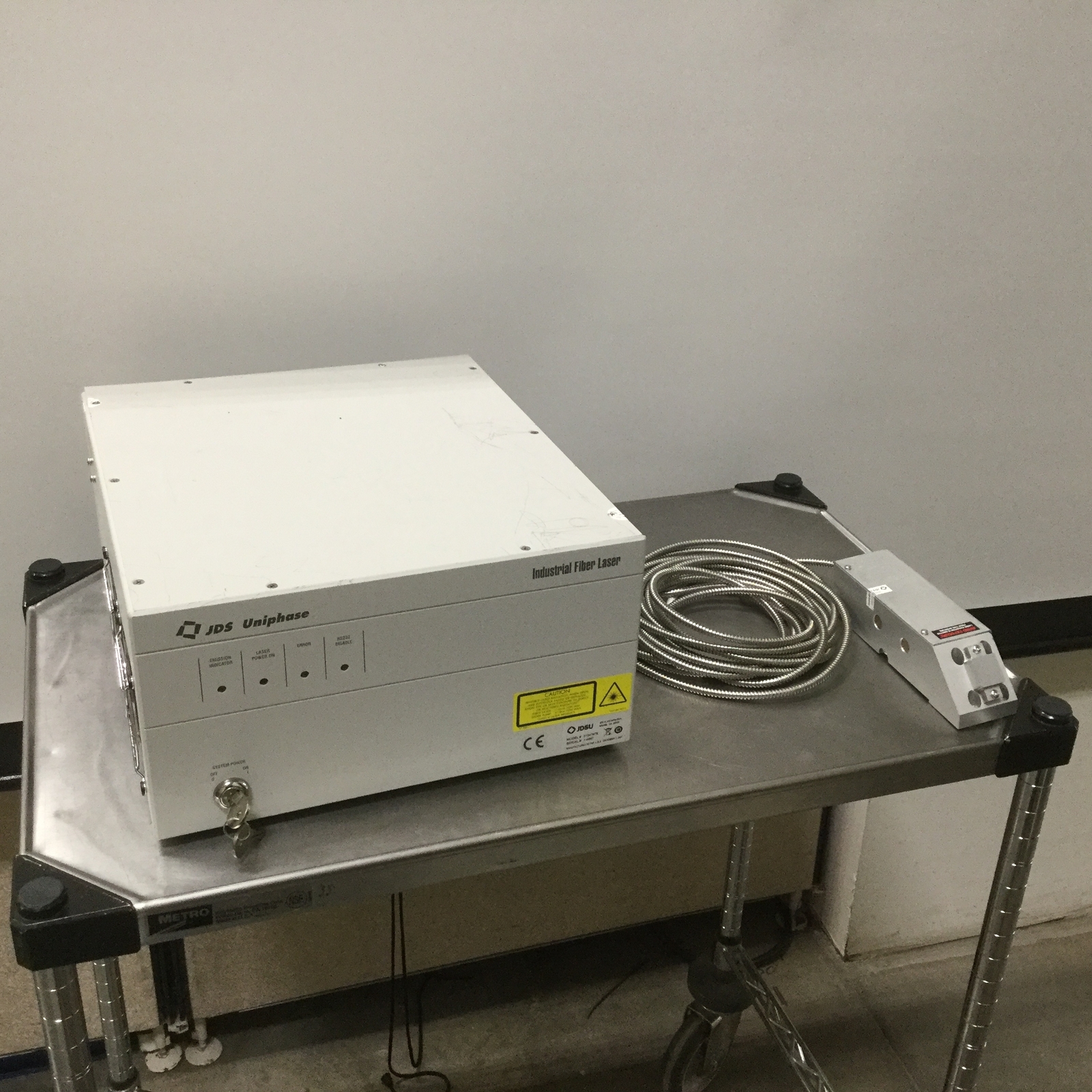 JDSU 21047476 IFM15 Fiber Optic Diode Laser System 1110nm 15W 7.3mm Beam 120VAC