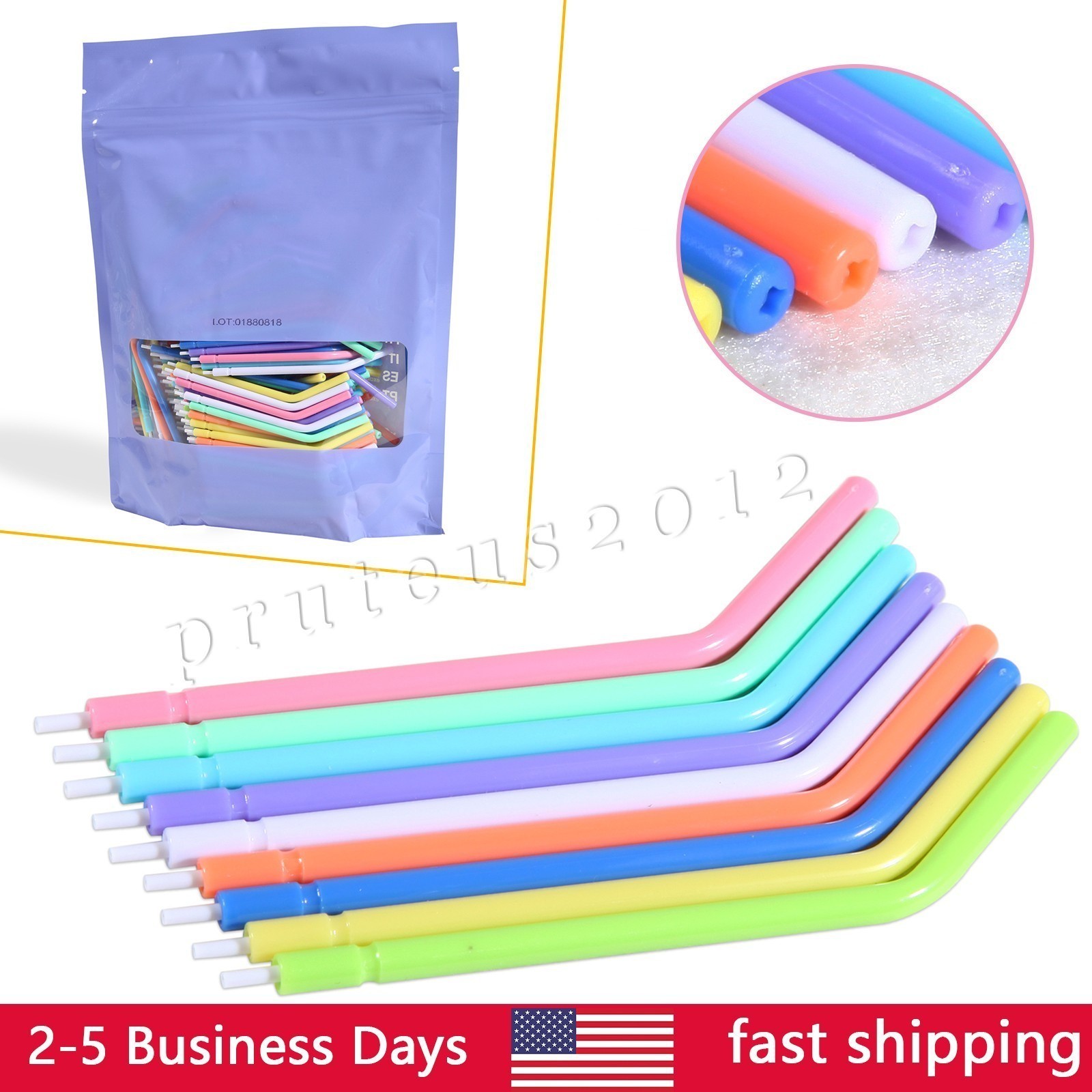 4000 White Air Water Syringe Tips Suction Dental Disposable (16 Bags of 250)