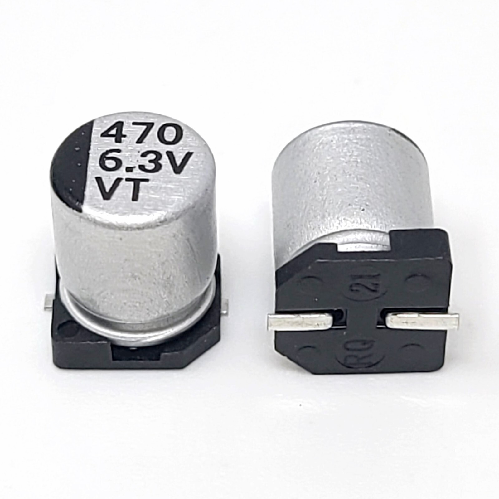 1µF–1000µF | 6.3V–50V SMD Electrolytic Capacitor Lot | 1206/1210 Sizes