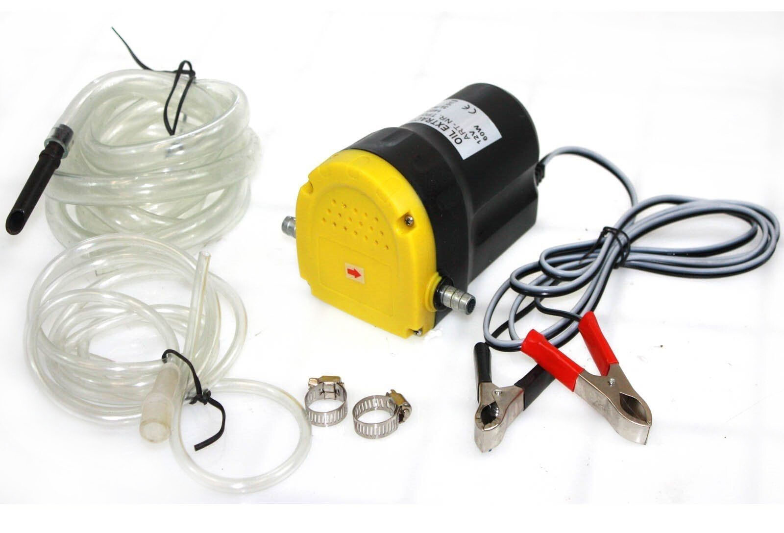 12V Oil Fuel Diesel Extractor Scavenge Suction Transfer Pump 12 Volt DC Motor