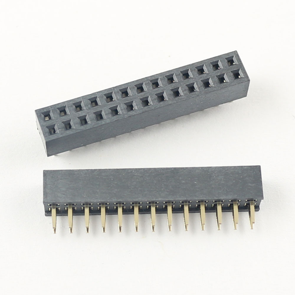 10Pcs 2mm 2.0mm Pitch 2×13 Pin 26 Pin Female Dual Straight Header Strip H=4.3mm