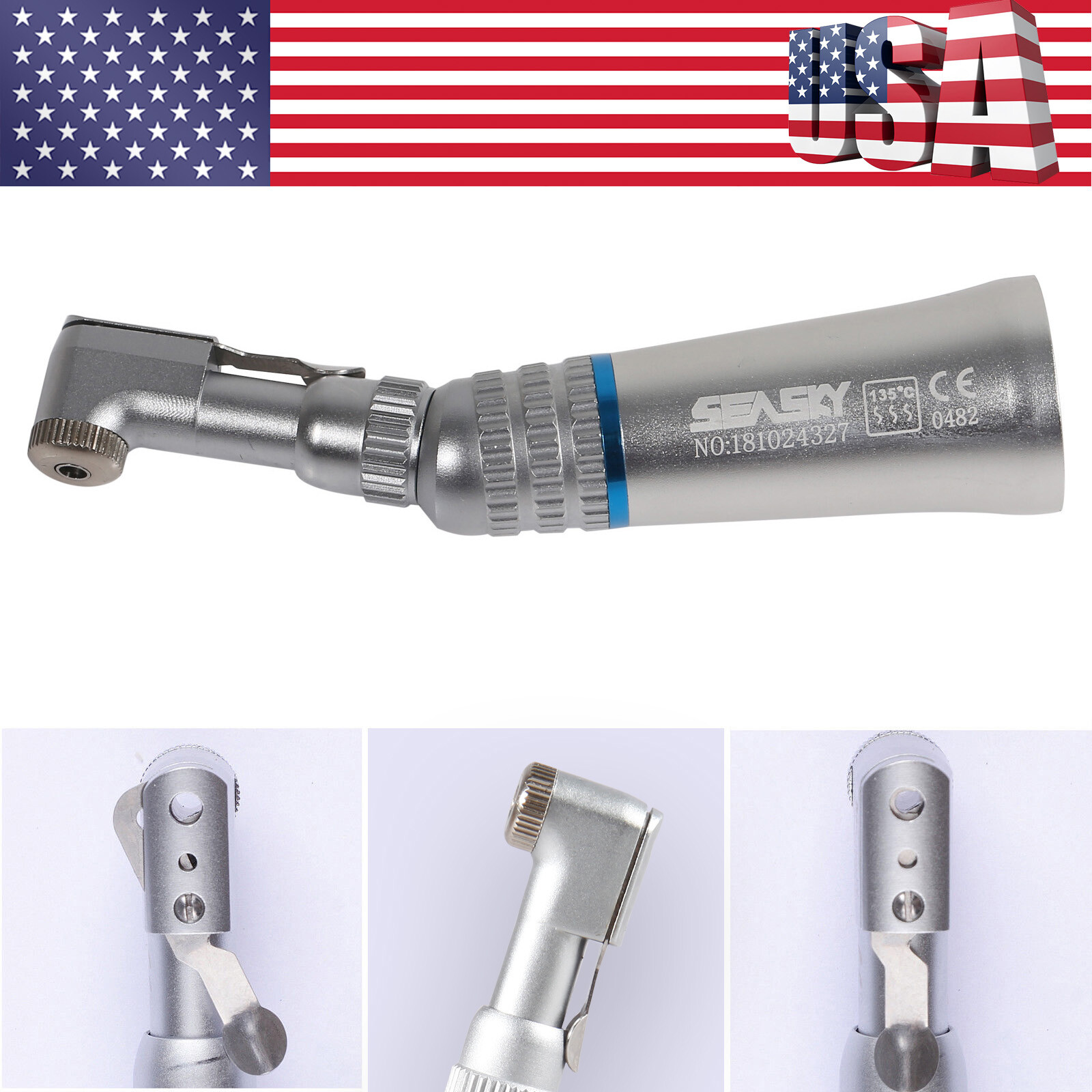 SEASKY Dental Slow Low Speed Contra Angle Handpiece For NSK EX-203C YP H