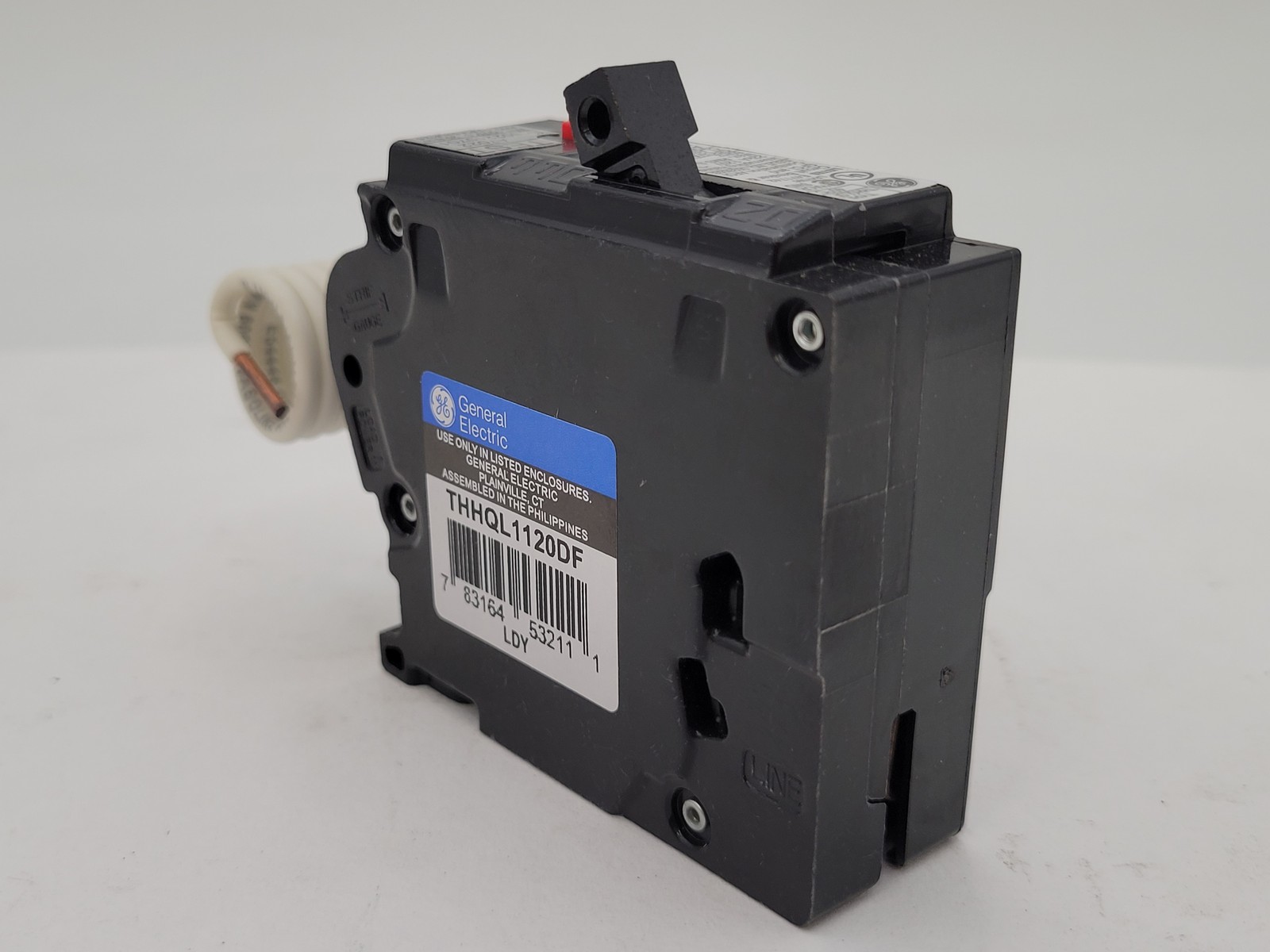 GE General Electric THHQL1120DF Plug-IN Circuit Breaker 20A 1P 120V Dual Functio