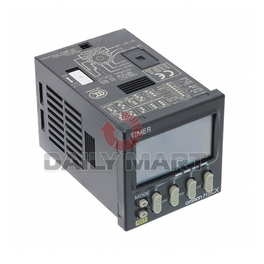 Brand New Omron Automation and Safety H5CX-A-N Digital Chronograph Timer Relay