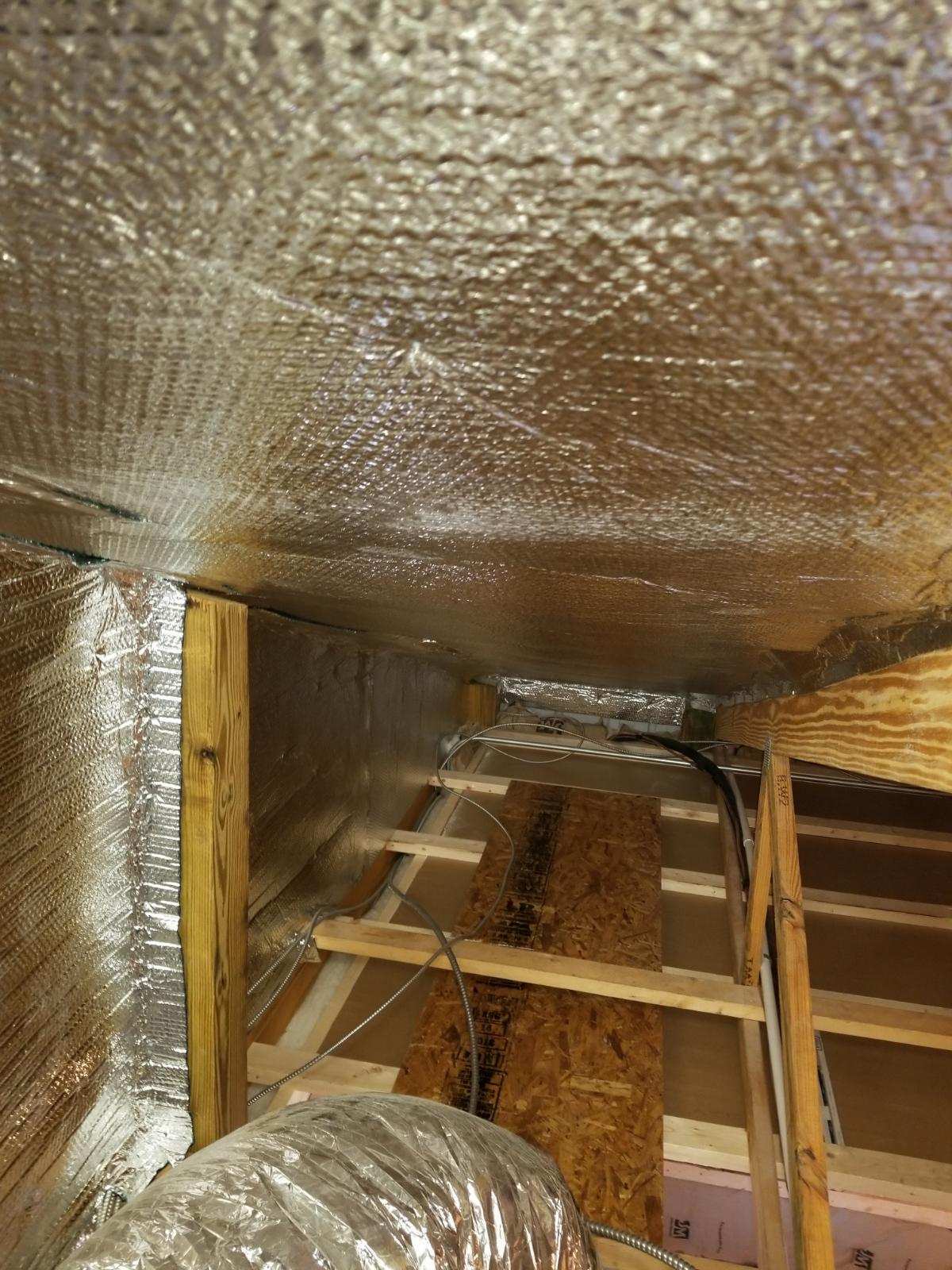Reflective Foil Insulation Roll Double Bubble Reflectix 4FT X 50FT R8 (SECONDS)