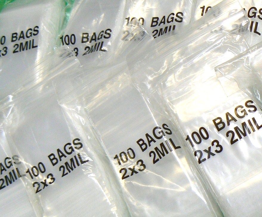 6000 Bags 2×3 Clear 2mil Bulk Reclosable Squeeze Top Lock Baggies 2″ x 3″ 6,000