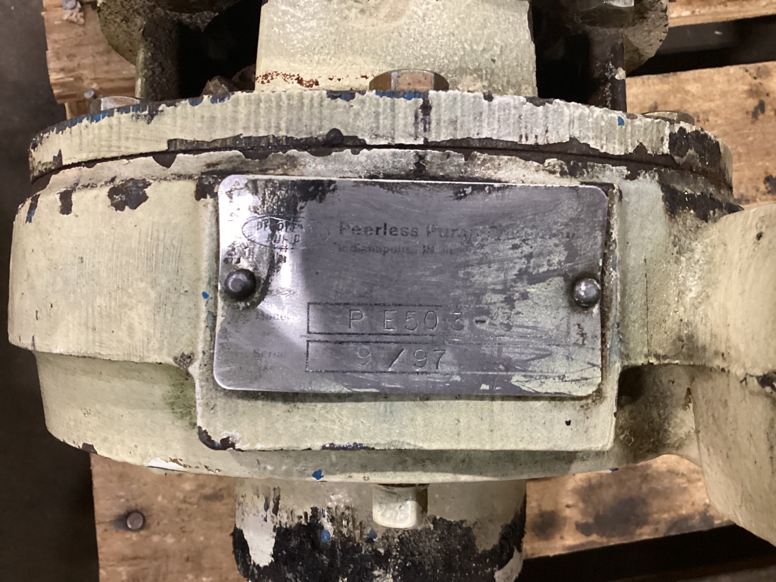 US MOTOR 5 HP EXPLOSION PROOF MOTOR 3500 RPM C536A 182JM FRAME #122A29PR2