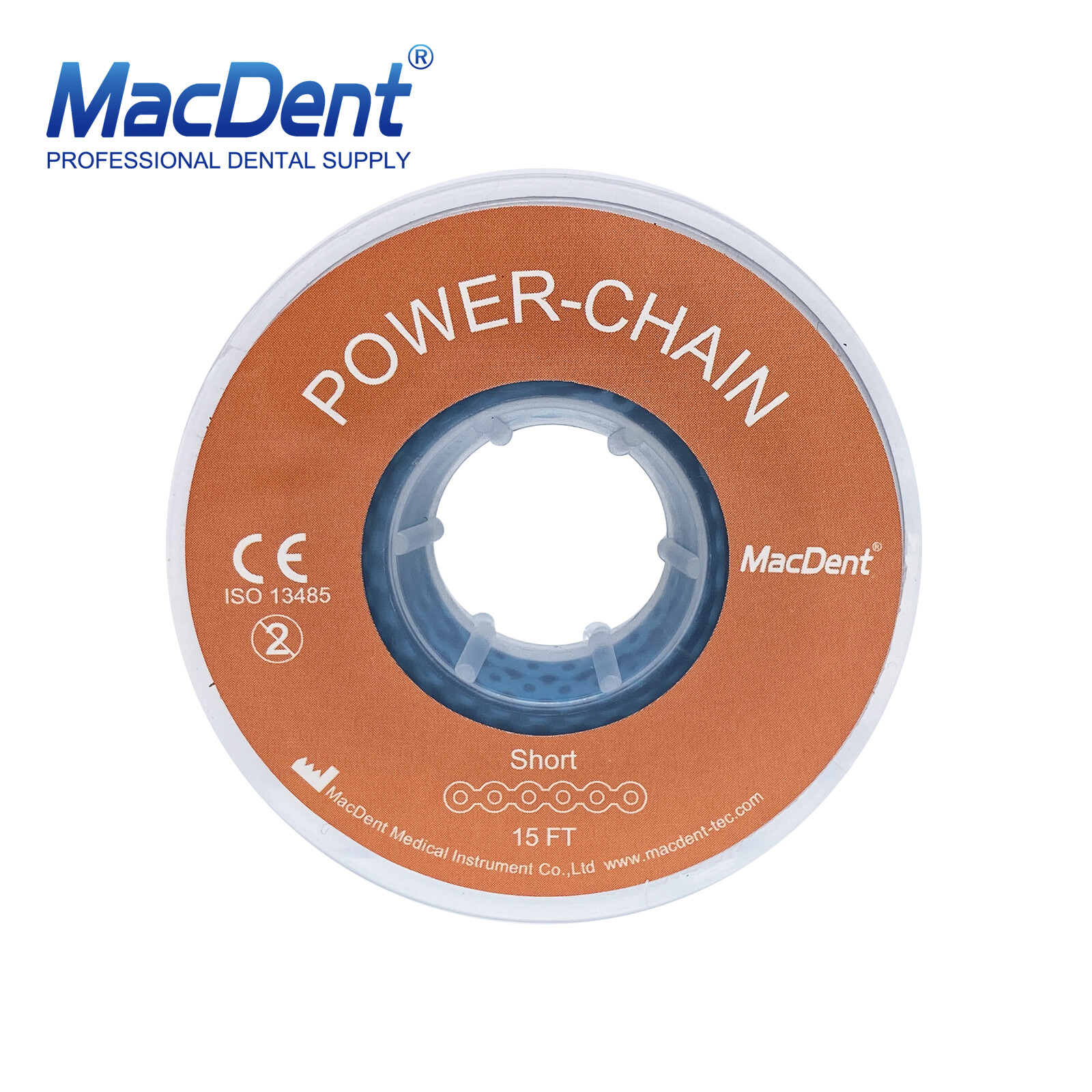 Dental Orthodontic Elastic Ultra Power Chain Rubber Bands Continuous/Short/Long