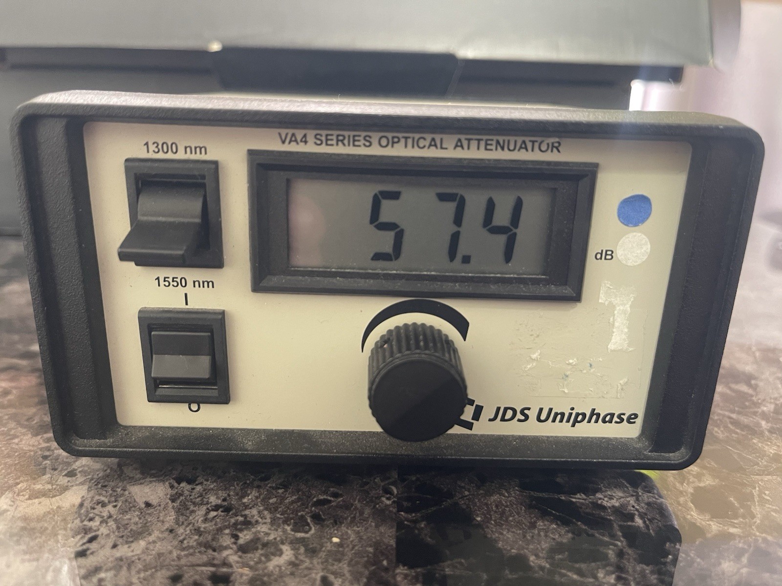 JDSU VA4 Optical Attenuator 1300/1550nm Variable VOA Tested