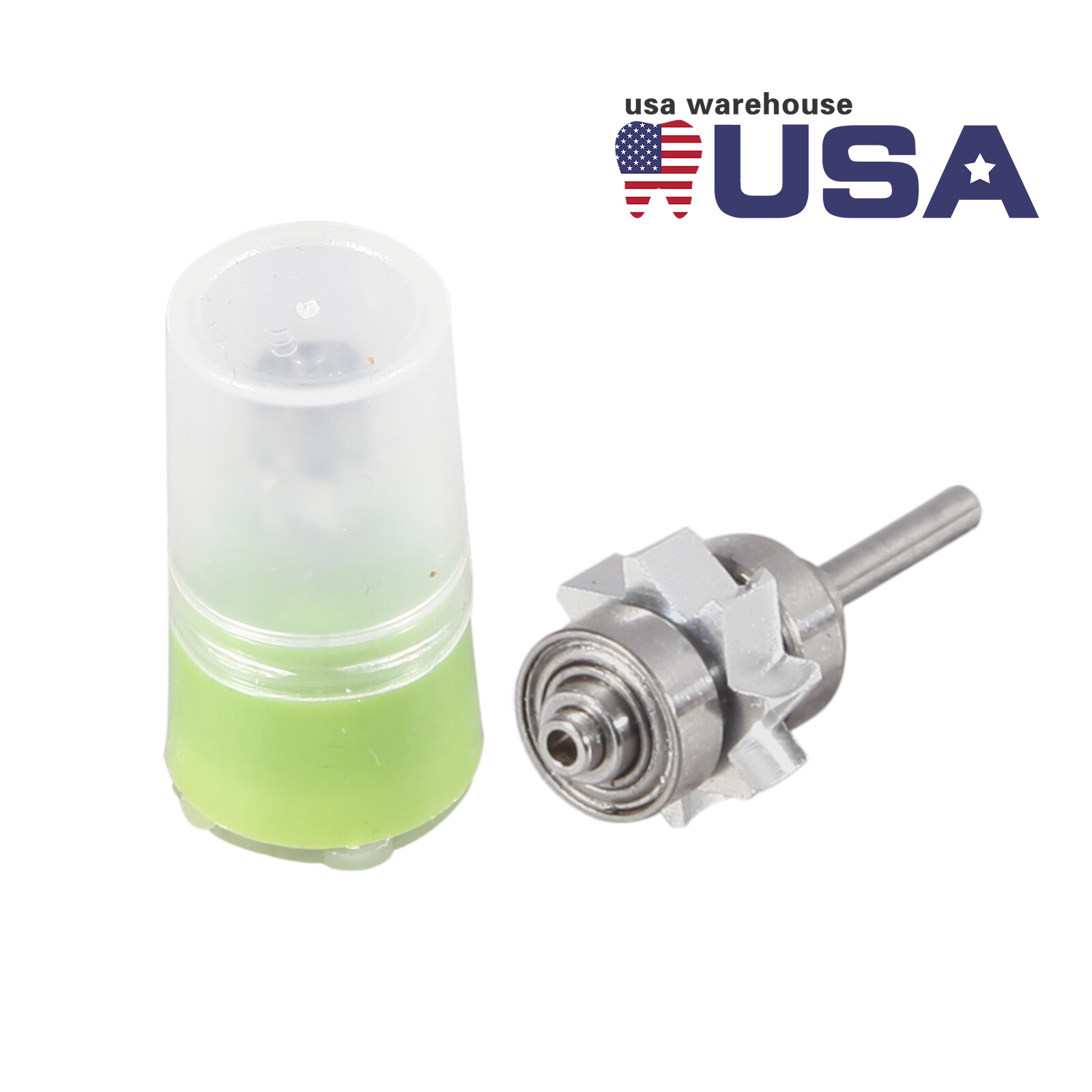 1-5* Dental High Speed Fiber Optic LED handpiece Standard Head/ 6Hole Coupler Dr