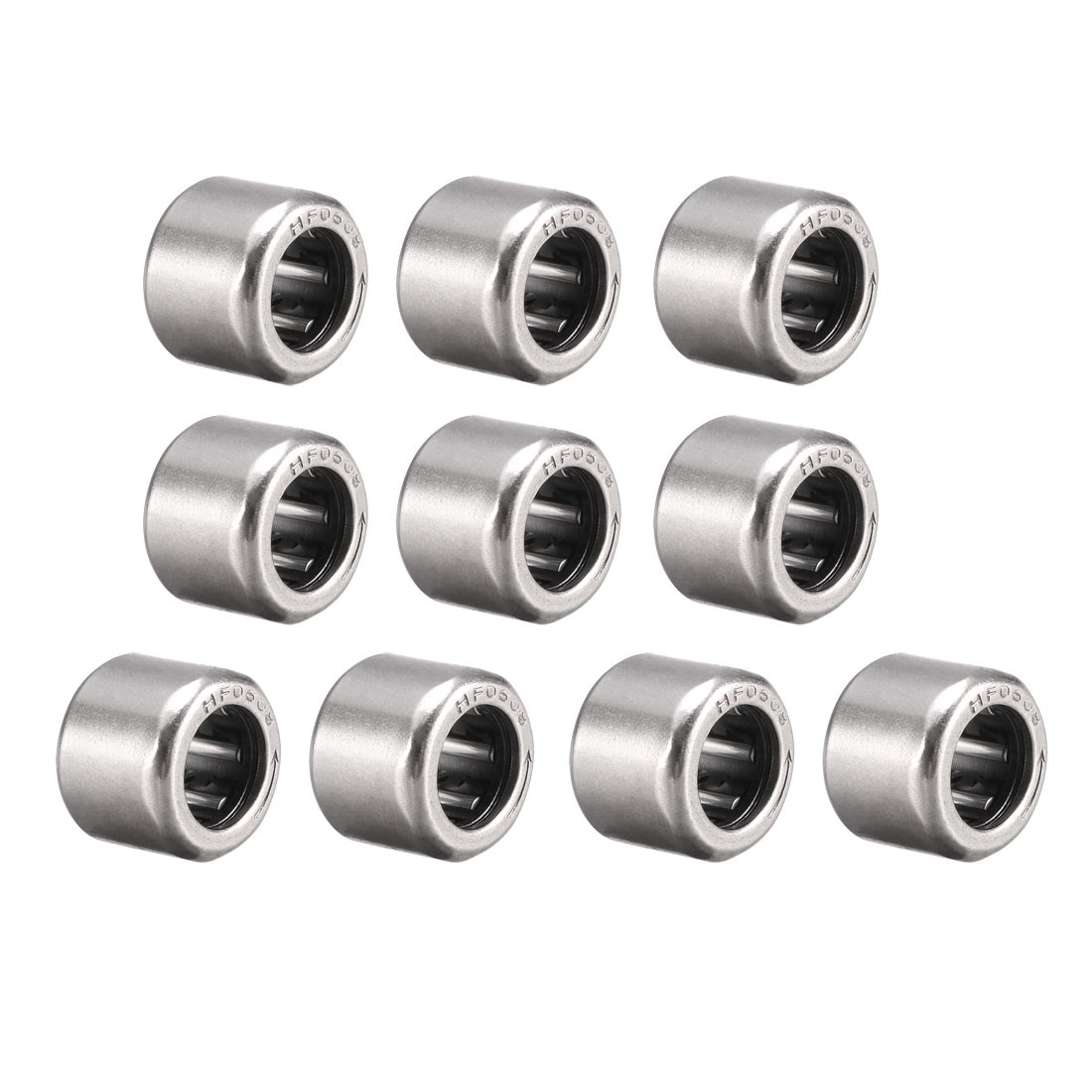 10pcs Needle Roller Thrust Bearing 6mm Bore 10mm OD 8mm Width