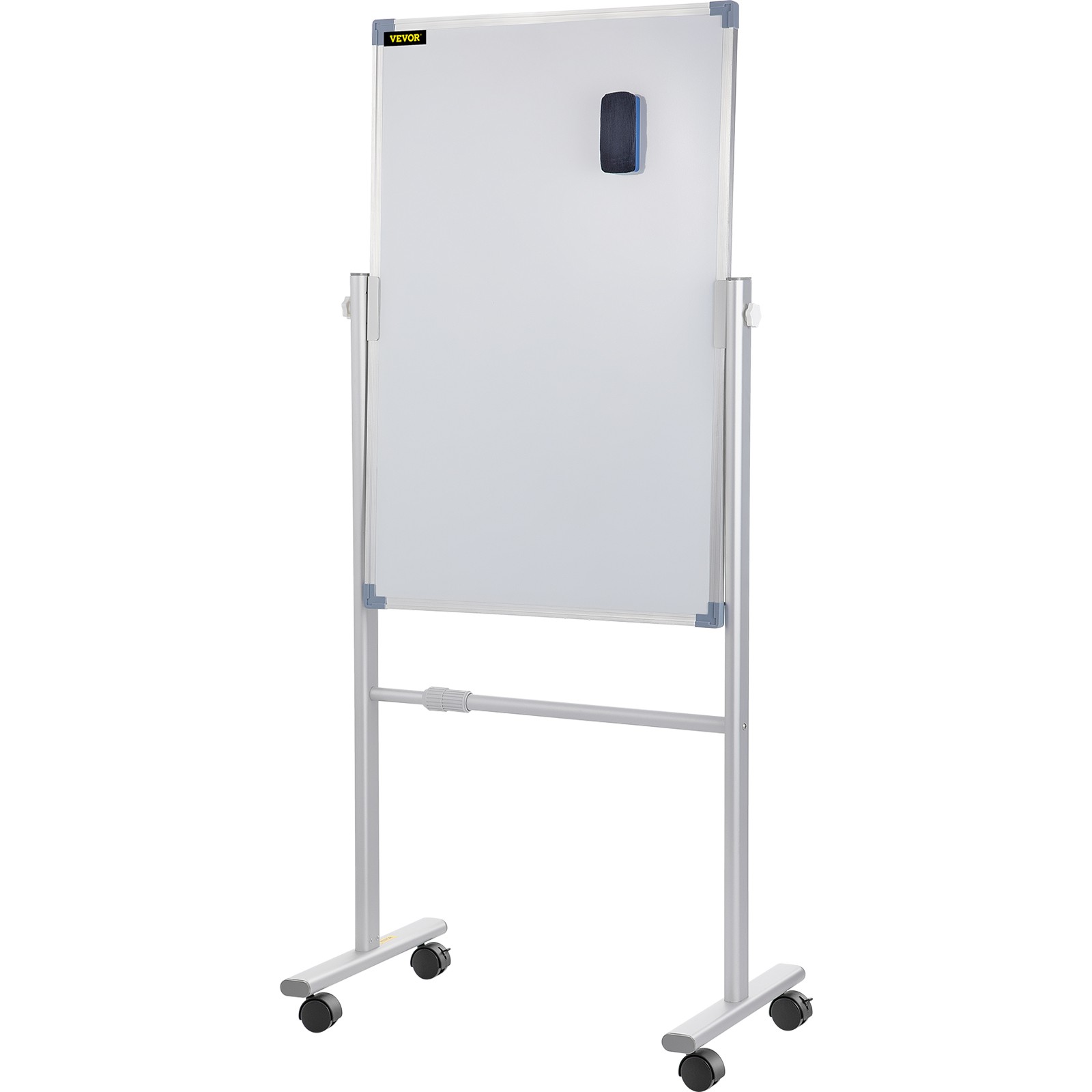 VEVOR Double Sided Magnetic Whiteboard 36″ x 24″ Mobile Dry Erase Board w/Stand
