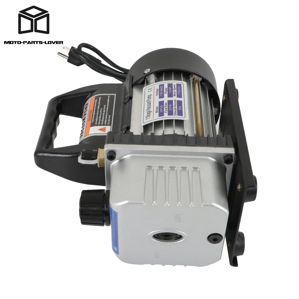 3 CFM 110V / 60HZ AC Manifold Gauge Set Air Vacuum Pump HVAC & R134A Kit