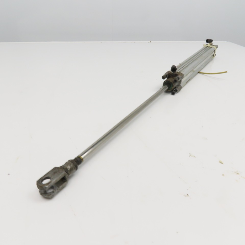 1″ Bore 12″ Stroke Double Acting Air Cylinder Nose Mount 12mm Rod