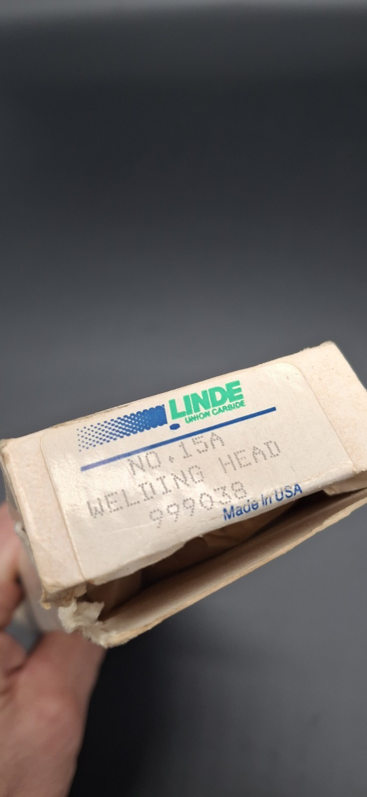 Linde W-300 W-400 #15A Brazing Welding Torch Tip Head Nozzle Purox ESAB Oxweld