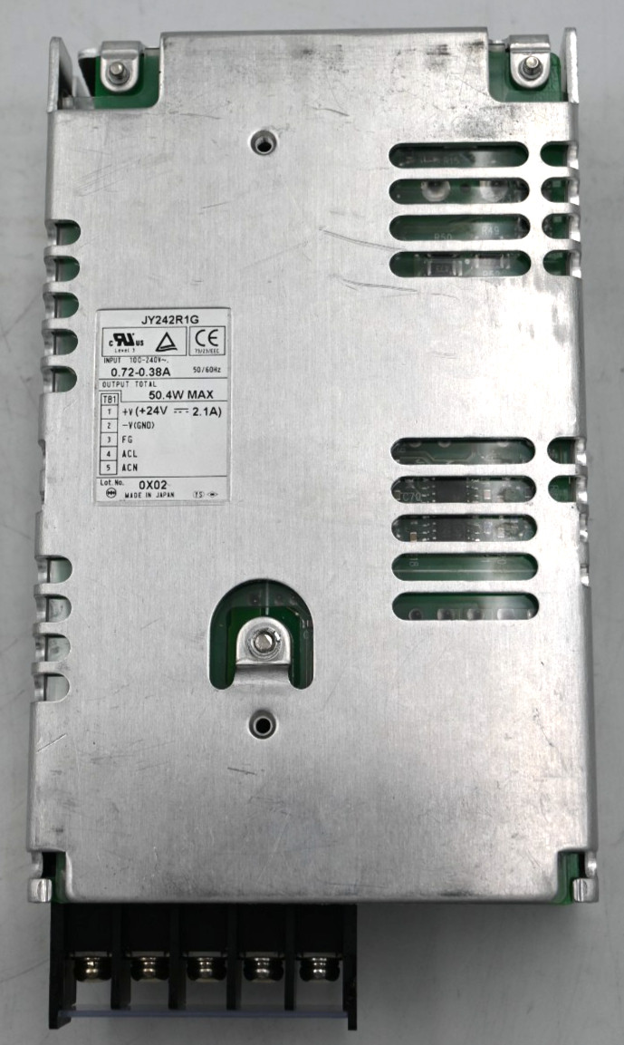 JY242R1G 100-240VAC TO 24VDC 2.1A 50.4W POWER SUPPLY