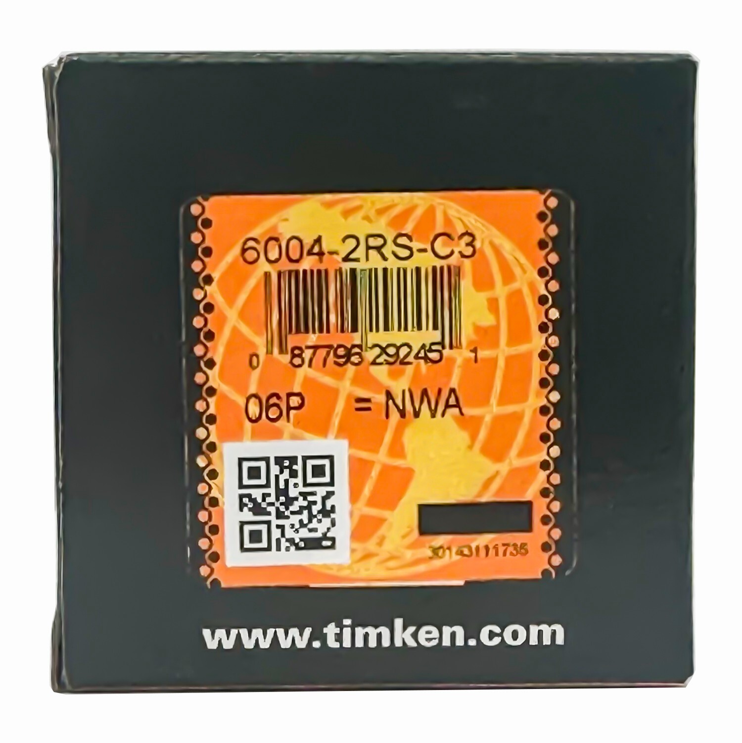 2PACK USA Brand TIMKEN 6004-2RS C3 20X42X12MM C3 Double Rubber Seal Bearings