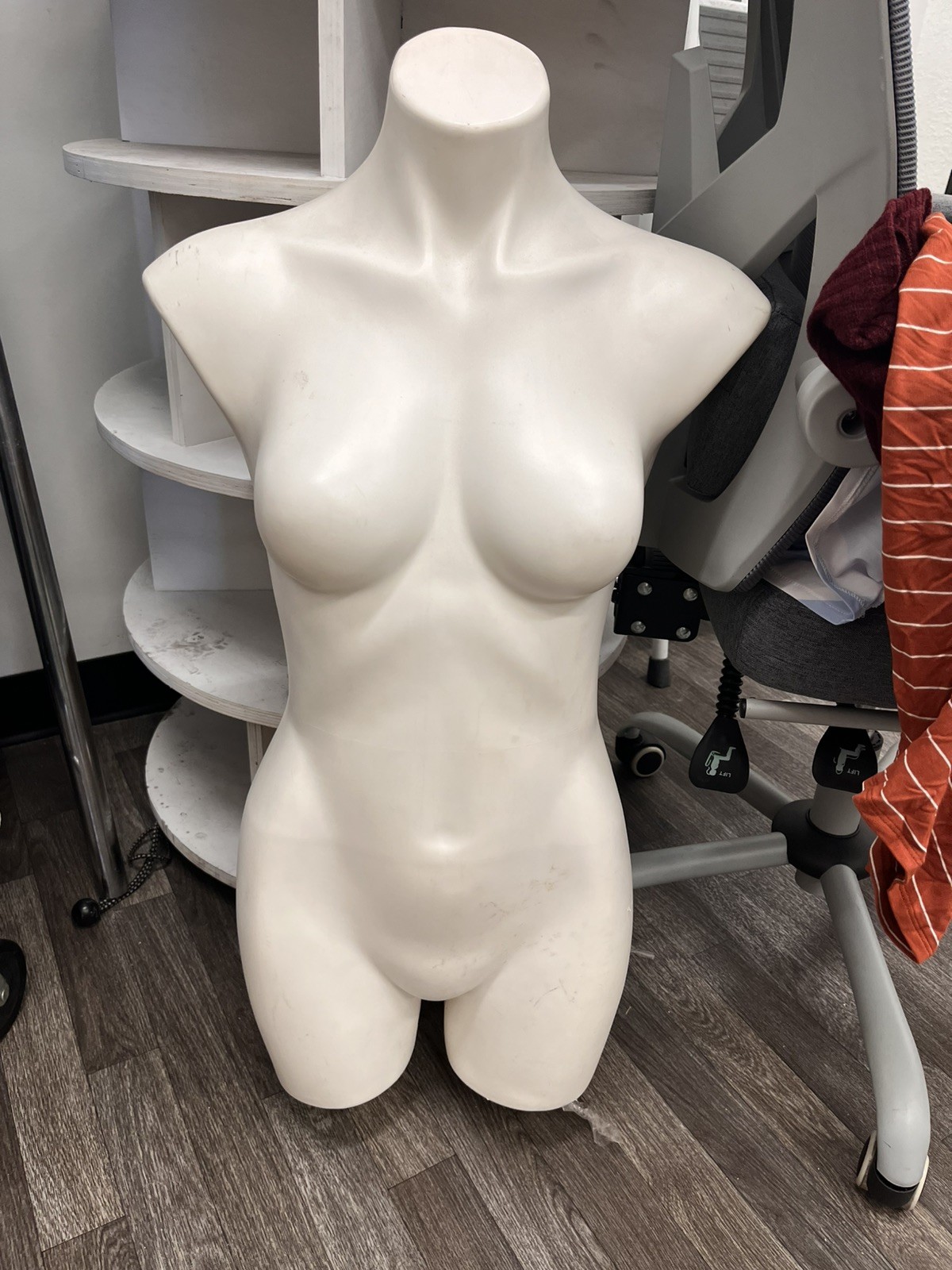 Flesh Female Posing Mannequin Torso
