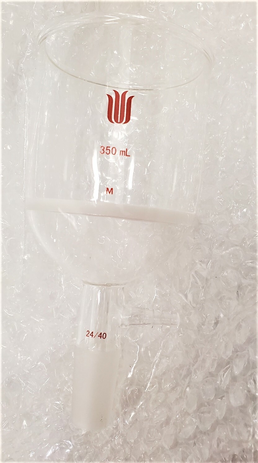 Synthware 350 mL Filter Funnel, Buchner 24/40 Joint # F368024M