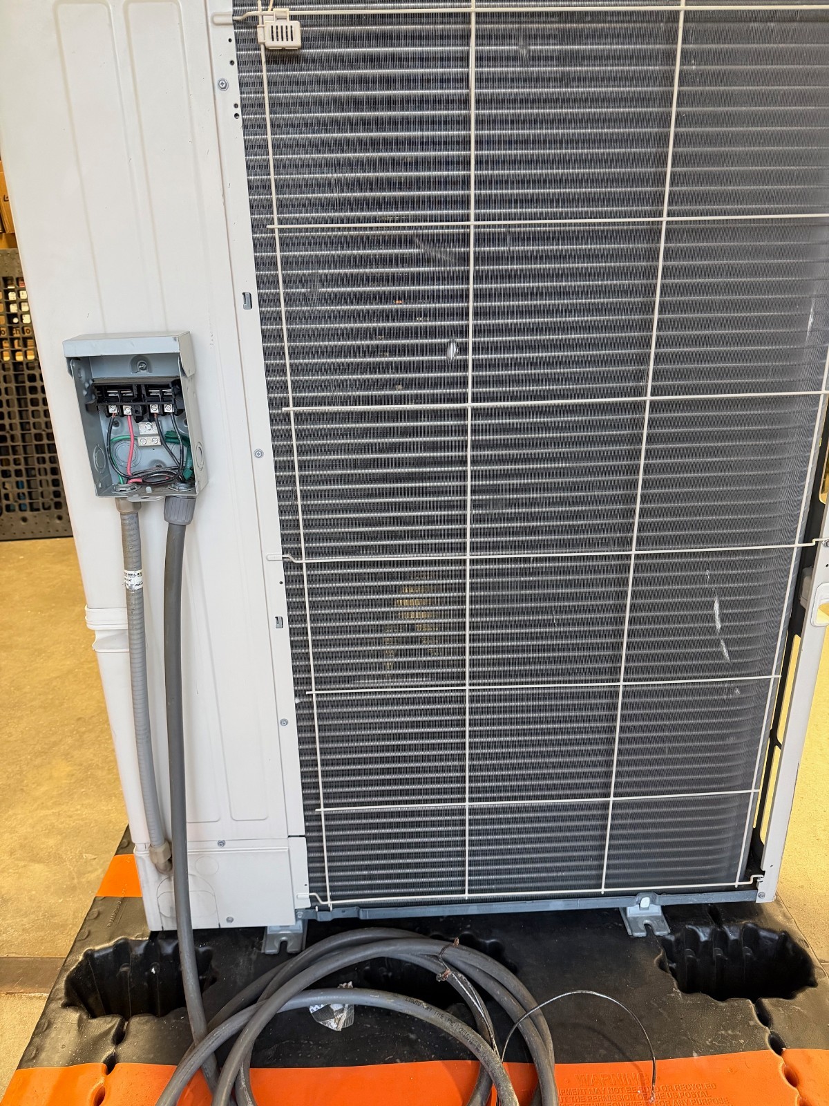 Mitsubishi PUY-A42NKA7 Condensing Unit with 2 PCA-A42KA7 split-system heat pumps
