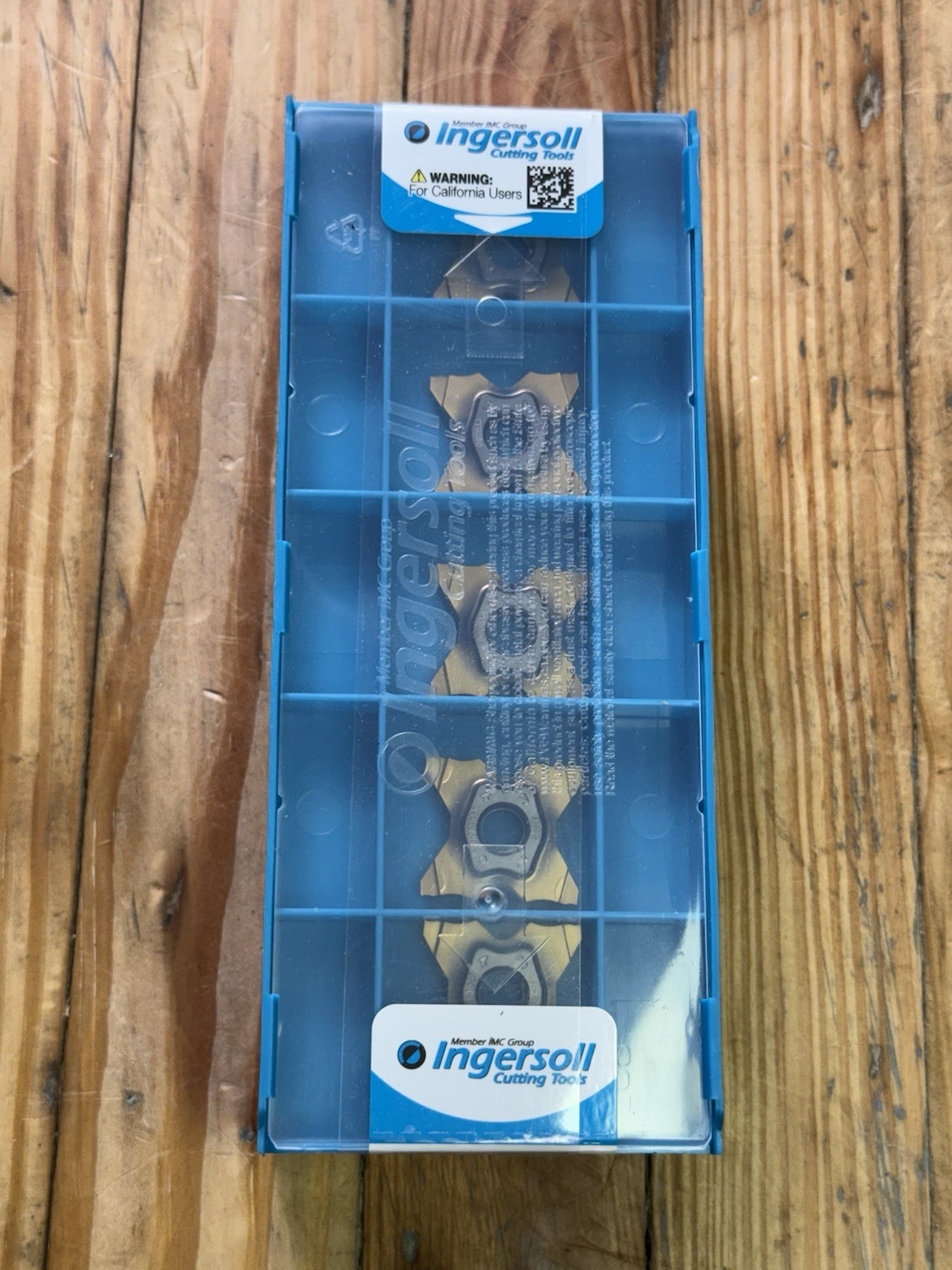 NEW 5 Pack Ingersoll Carbide Grooving Insert TQJ27-1.20-0.00 TT9080 6224467