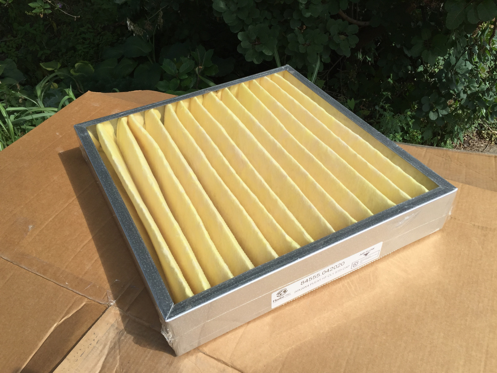 case of 6 Flanders foremost in air filtration 84555.042020 20x20x4 filter
