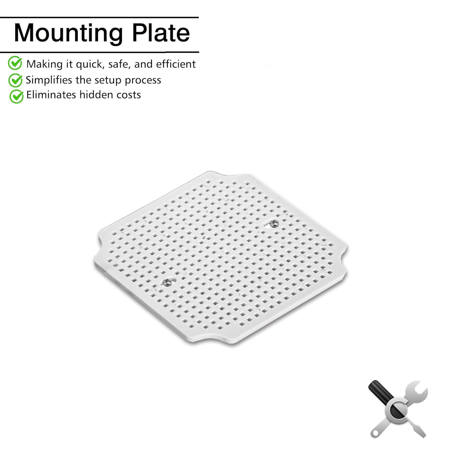 Outdoor Junction Box IP67 Waterproof Project Box ABS Plastic Weatherproof Electr