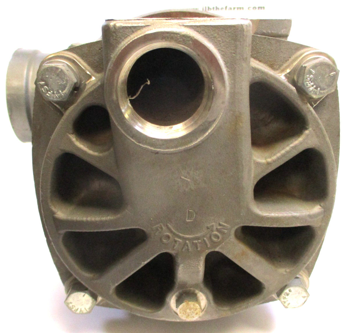 BALDOR ELECTRIC MOTOR, C76009729, w/ PUMP, 0.5-HP, 1725-RPM, CLEAN – USED