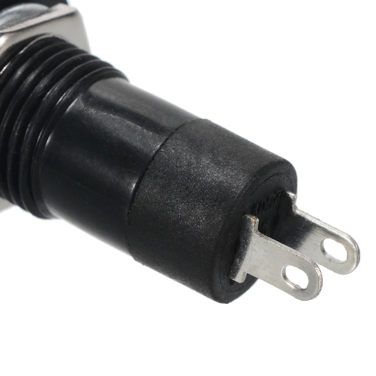 2x Black Push Button Switch Latching Bolt ON/OFF Car DC 12V/5A AC 125V/3A 250V