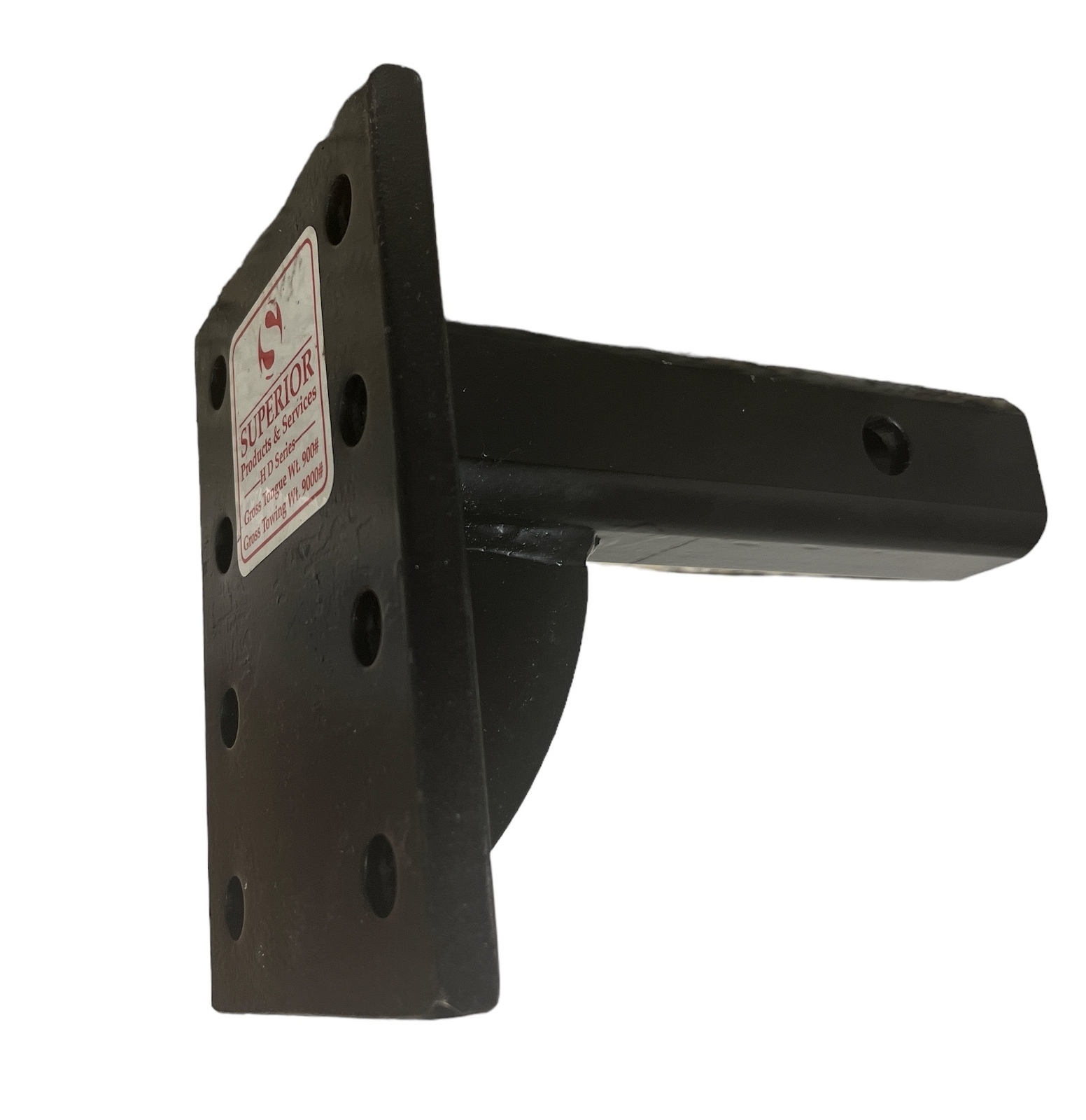 PM6990 Redneck Receiver Pintle Mount, 9,000 lb Capacity, 8 Hole, 8″ Shank