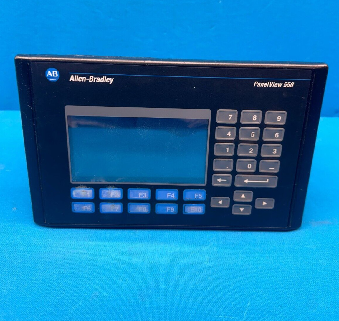 Allen-Bradley PanelView 550 Series-E Rev-B FRN-2.00 Standard Terminal 2711-K5A8