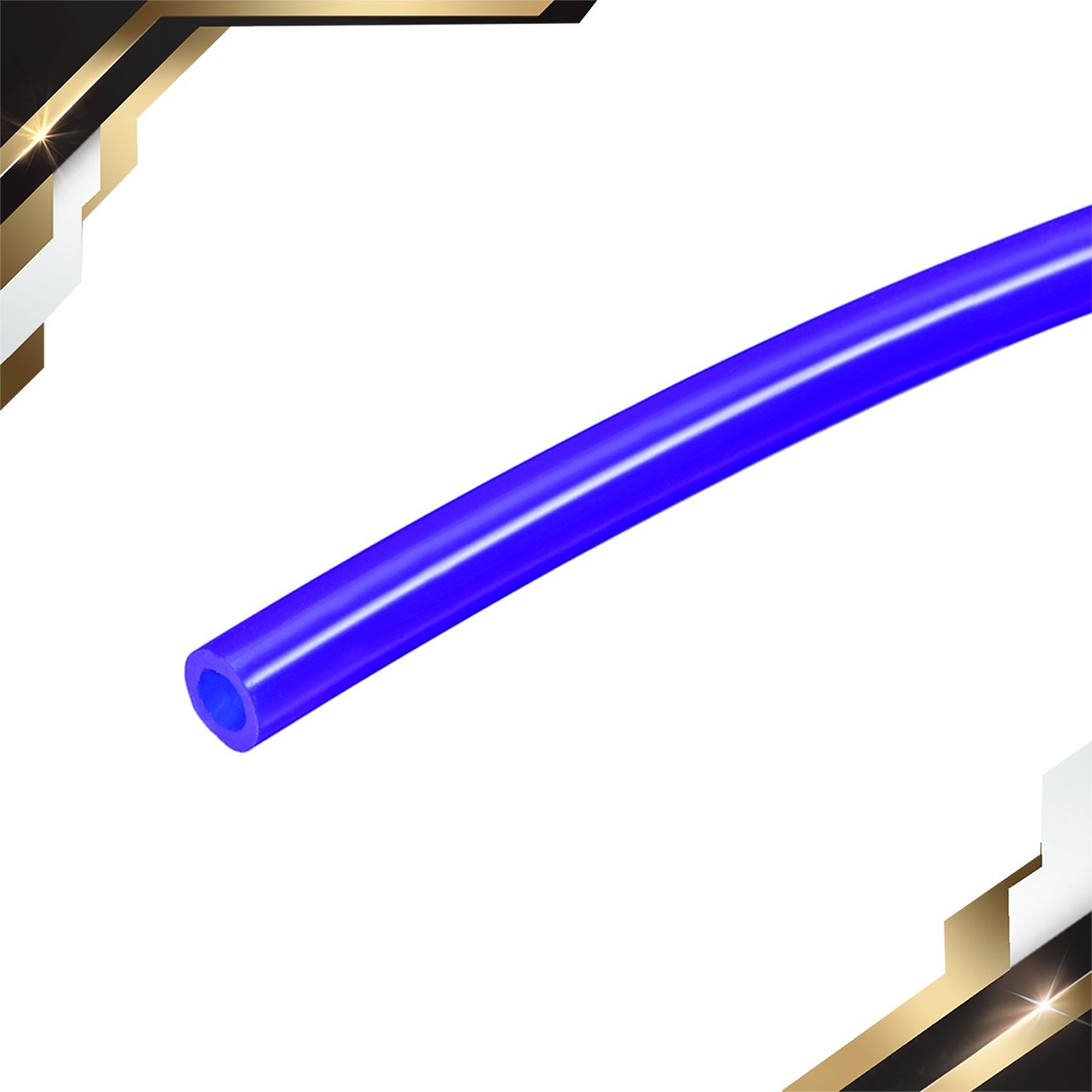 Silicone Tubing 5mm ID 8mm OD 9.8ft 3 Meters Rubber Tube Air Hose Pipe Blue