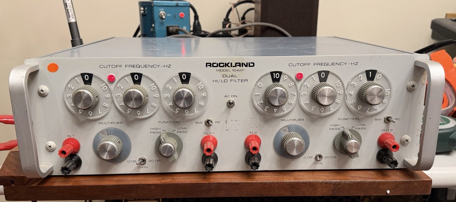 Rockland Wavetek 1042F Dual Hi/lo Filter
