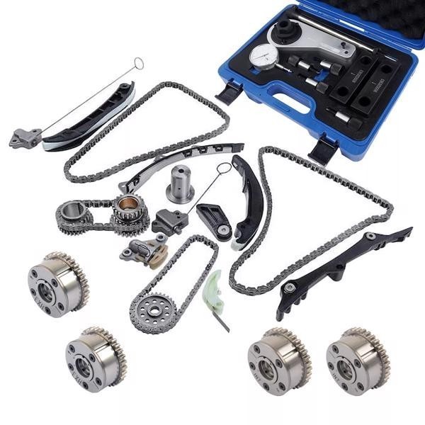 Timing Chain Kit Camshaft Phaser Replacement for Maserati Quattroporte Ghibli Le