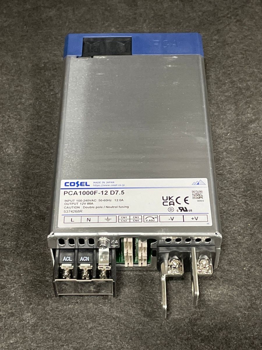 COSEL PCA1000F-12 D7.5 AC/DC Enclosed Power Supply Output 12V 88A