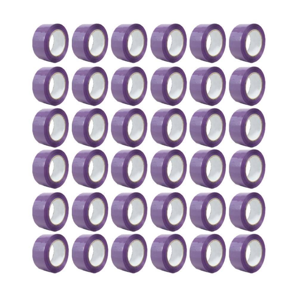 36 Rolls Purple Acrylic Carton Box Sealing Packaging Tape 2 Mil 2″ x 110 Yards