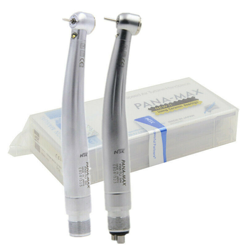 NSK Type Dental PANA MAX High Speed LED Handpieces Internal Triple Spray 2/4H US