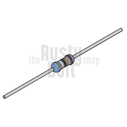 Resistors – 1/4 w (0.25 watt) – 390K ohm – 1% Tolerance – Metal Film – New