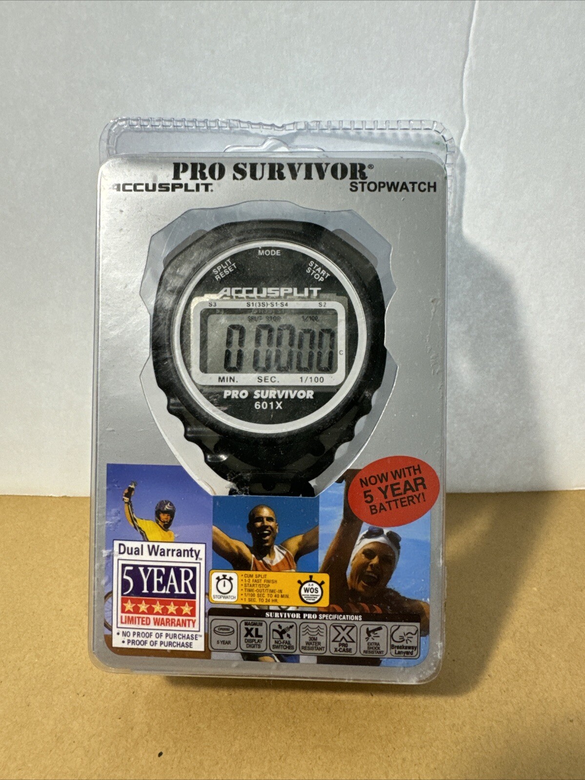 Accusplit 121-2004 FNFP Stop Watch. New in package see pictures.