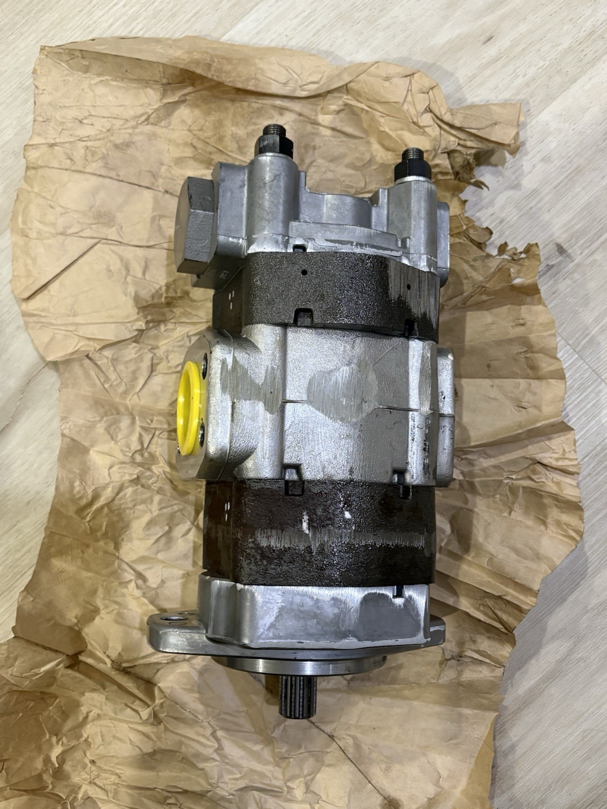 0265042 Parker Tandem Pump Hydraulic Pump And Motor Assembly