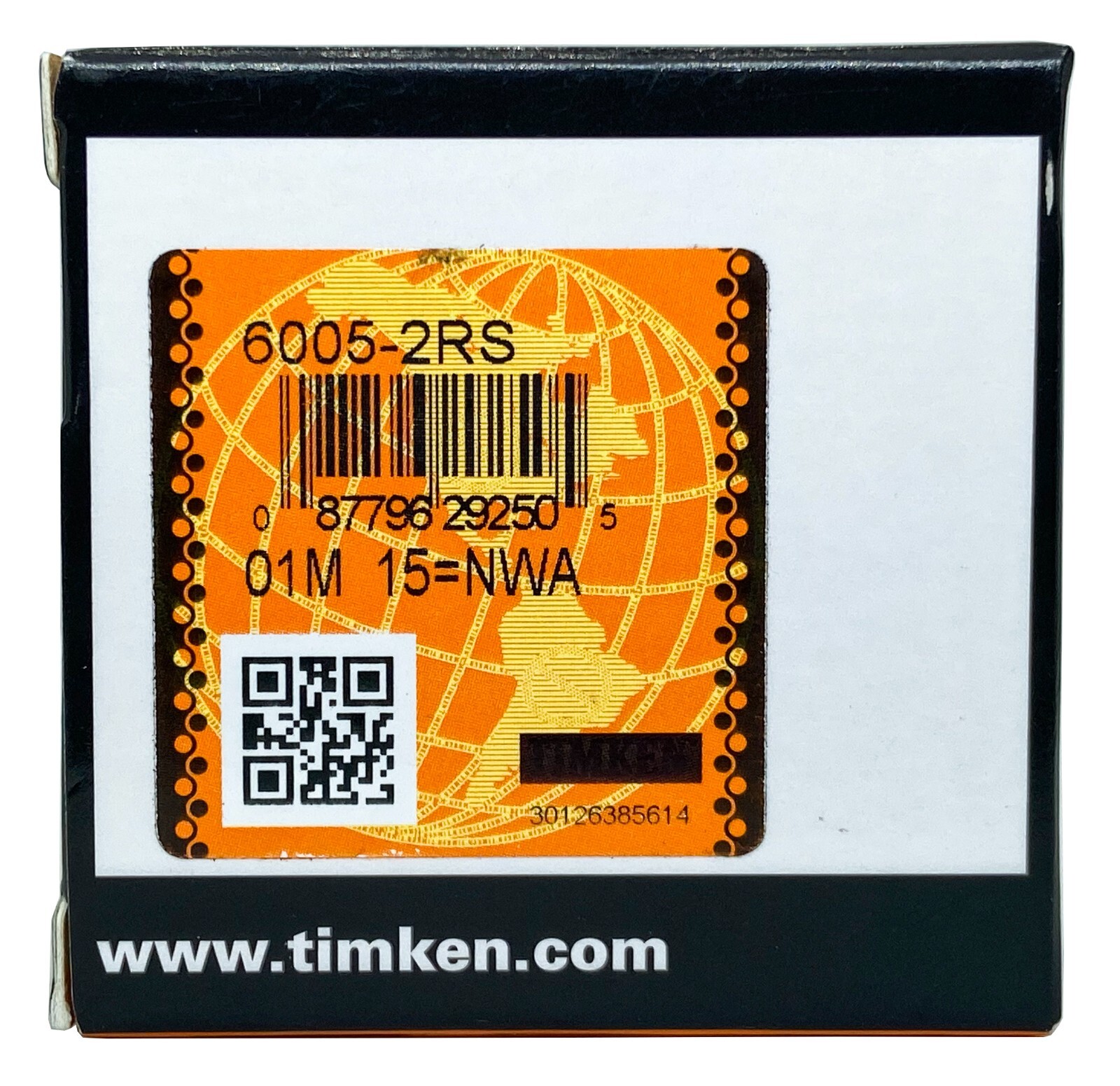 2PACK 6005-2RS TIMKEN Brand 25X47X12MM Double Rubber Seal Ball Bearings 6005RS