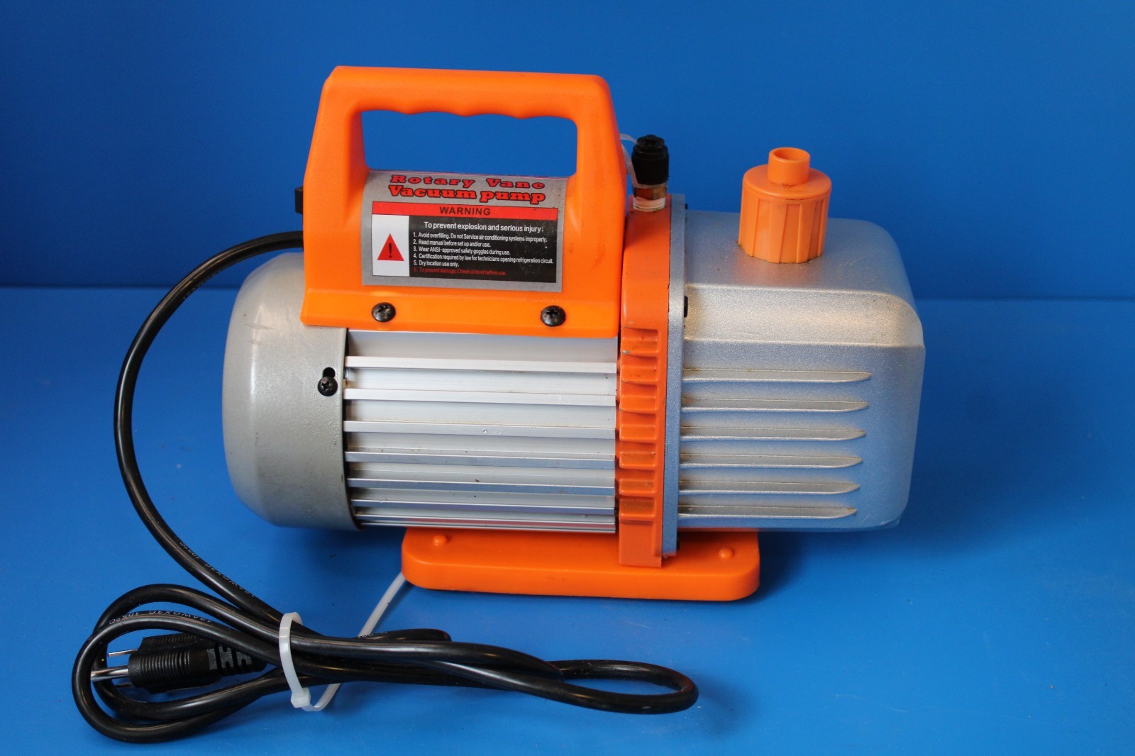 Rotary Vane Vacuume Pump 1 Stage VP135 4.5CFM 5Pa 110V-60Hz 1/3HP