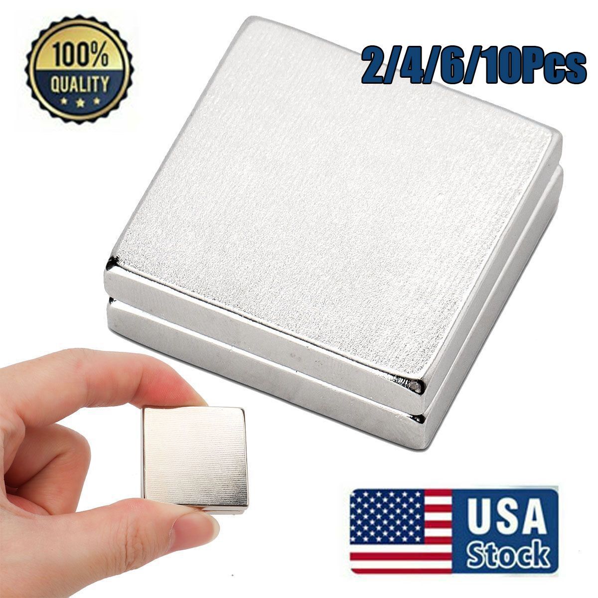 30*30*5mm N52 Large Neodymium Block Magnet Super Strong Rare Earth Pull Force